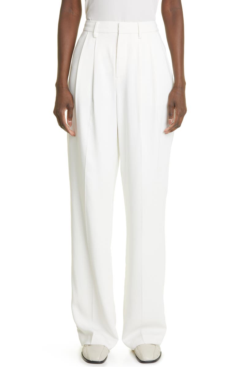CO Pleat Front Stretch Trousers, Main, color,