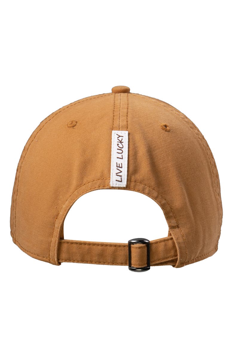 Black Clover Zuma 3 Patch Baseball Cap, Alternate, color, Tan