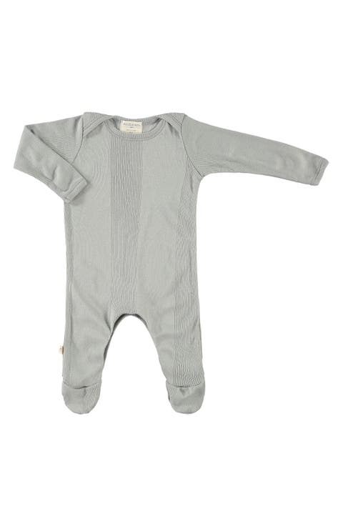 Ribbed Cotton & Modal Footie (Baby)