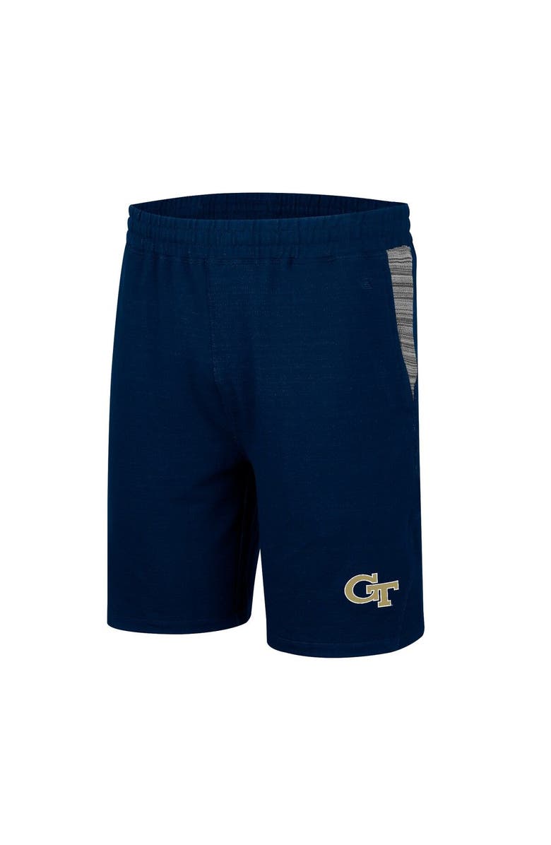 COLOSSEUM Men's Colosseum Navy Georgia Tech Yellow Jackets Wild Party Shorts, Alternate, color,