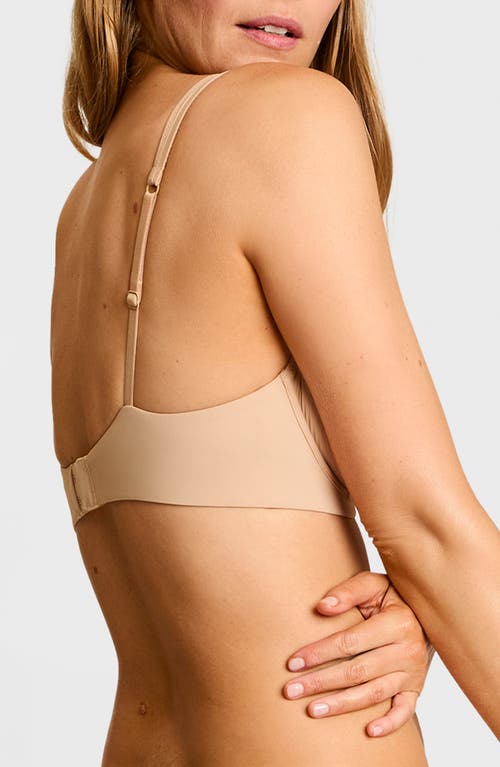 Commando Classic Plunge Underwire Bra In Neutral