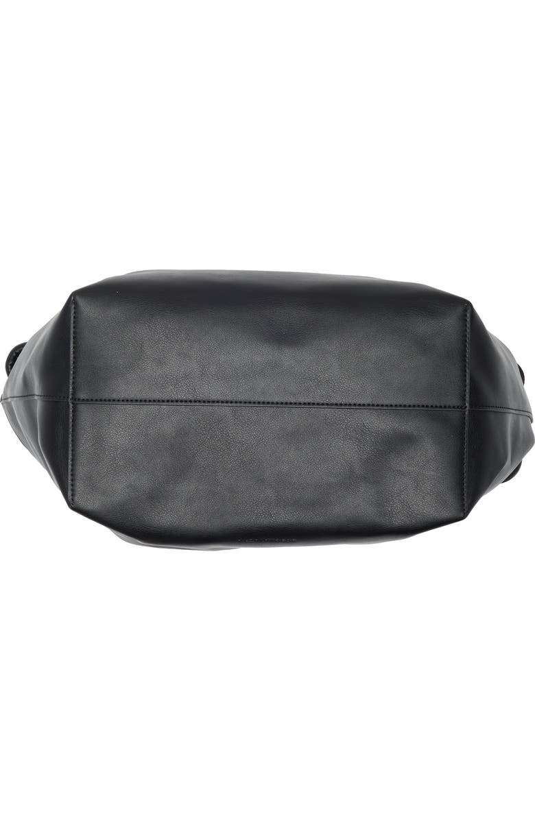 BCBG Corded Flare Tote Bag, Alternate, color, Black