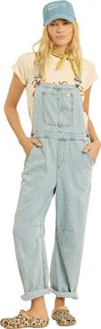 Sisstr Revolution Billie Barrel Denim Overall - Women's