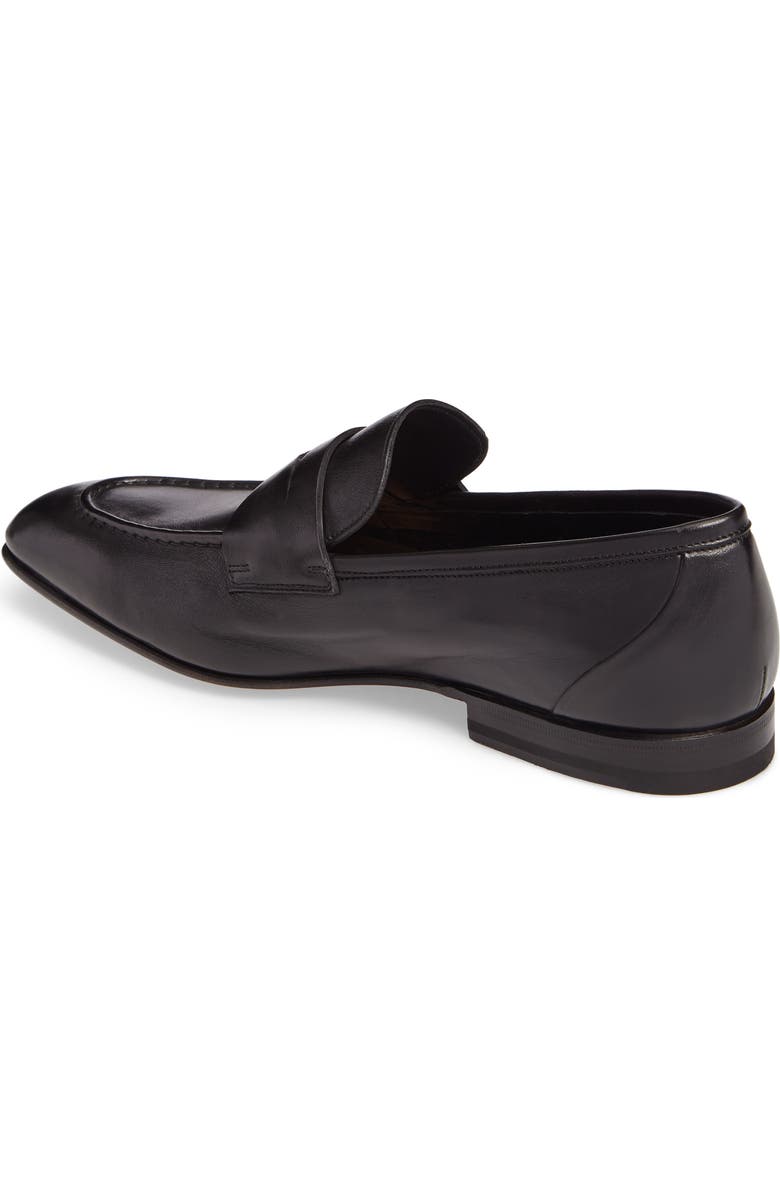 Santoni Gannon Penny Loafer, Alternate, color,