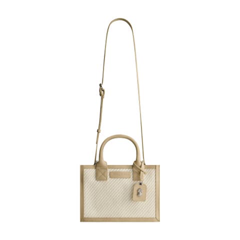 Soft Woven Modern Tote