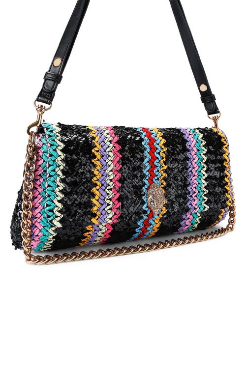 Kurt Geiger London Long Kensington Woven Shoulder Bag