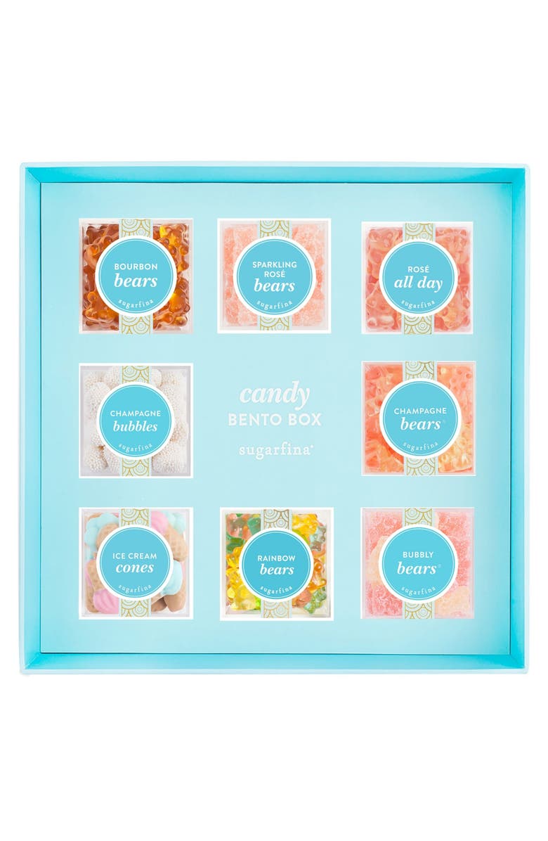 sugarfina Cake Box 8-Piece Candy Bento Box, Main, color,