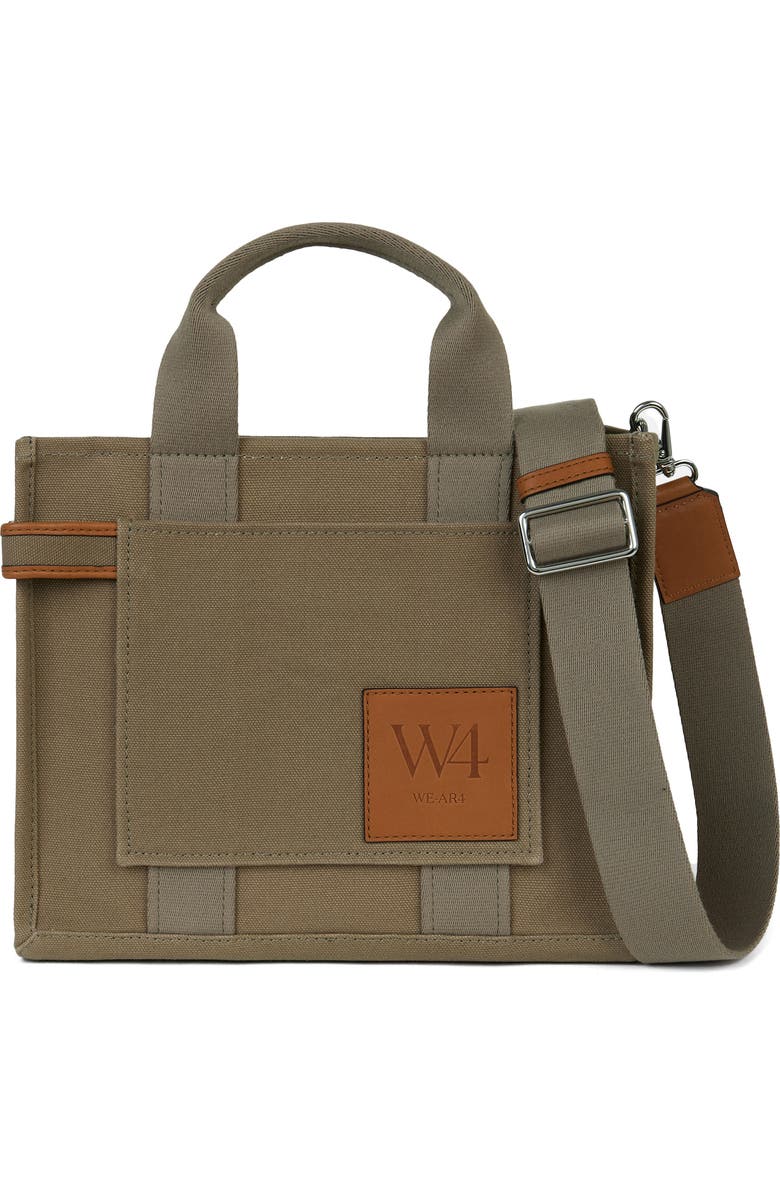 WE-AR4 The Street 29 Canvas Tote, Main, color, Sage