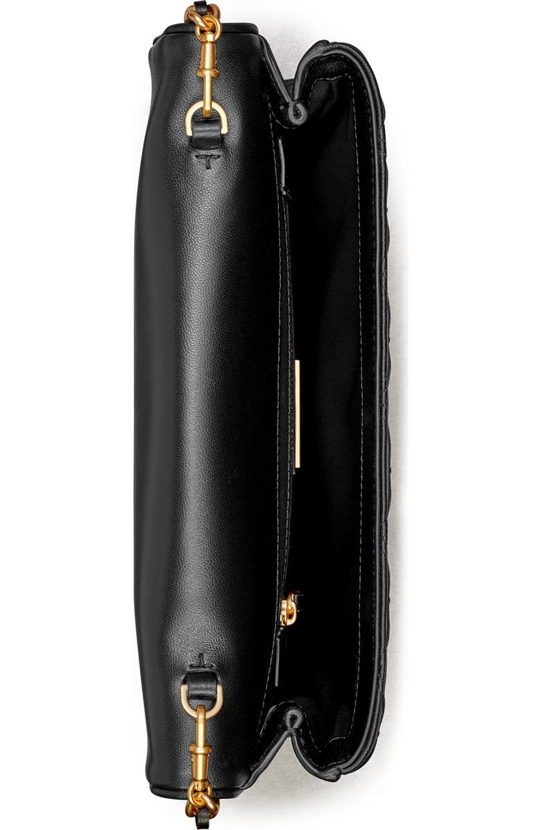 Tory Burch Fleming Soft Leather Clutch, Alternate, color,