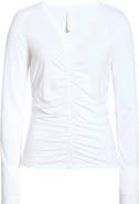 Zella Ruched Long Sleeve T-Shirt