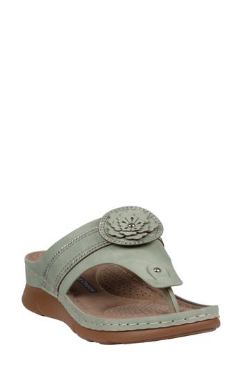 Gc Shoes Vickie Comfort Sandal In Sage