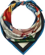 Kate Spade New York Book Haul Silk Square Scarf
