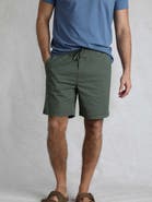 Weird Fish Weston Relaxed Canvas Shorts