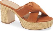 FERRAGAMO Douglas Platform Slide Sandal