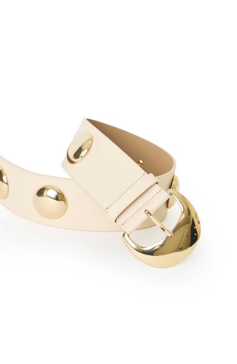 B-Low the Belt Bence Leather Belt, Alternate, color, Latte Gold