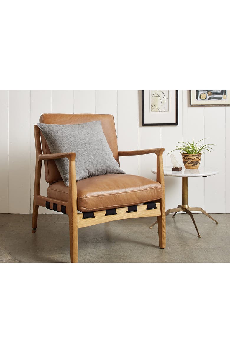 Parachute Linen Accent Pillow Cover, Alternate, color, 