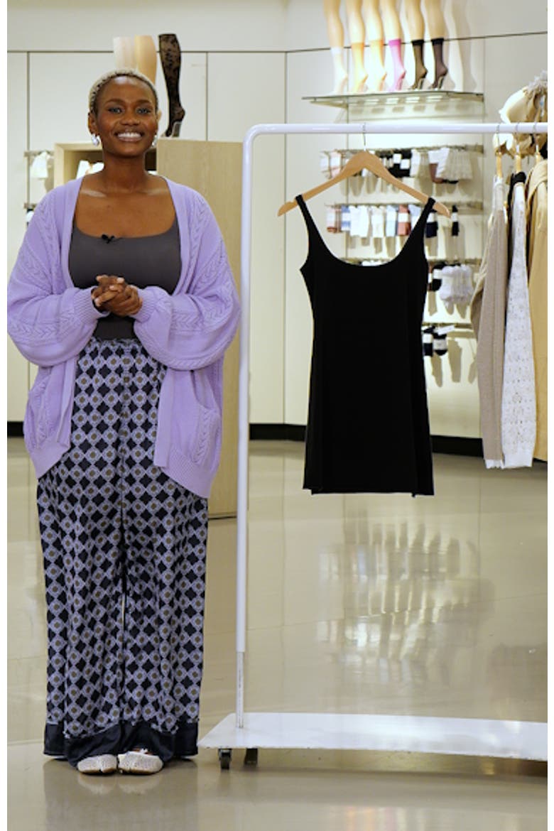 Stretch Cotton Jersey Minidress video