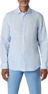 Bugatchi Axel Linen Button-Up Shirt