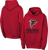 Outerstuff Youth Outerstuff Red Atlanta Falcons Back to Basics Hoodie