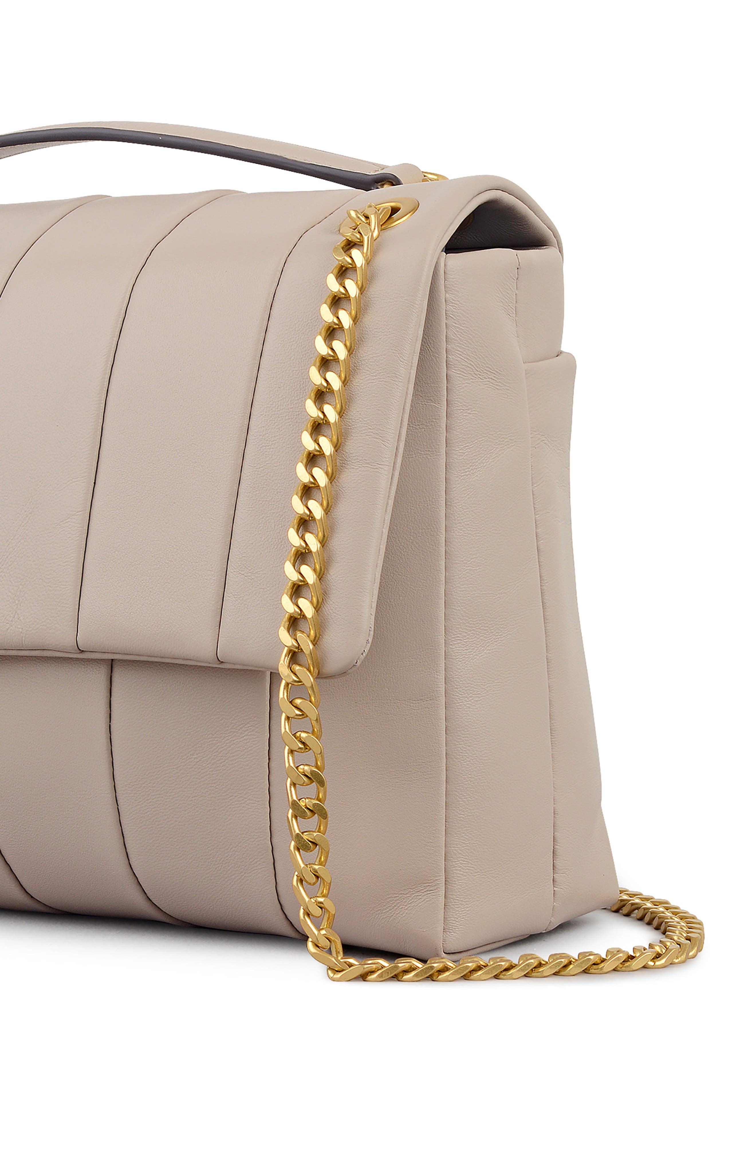 Radley Burton Way Quilted Flap Crossbody Bag, Alternate, color, Porcini