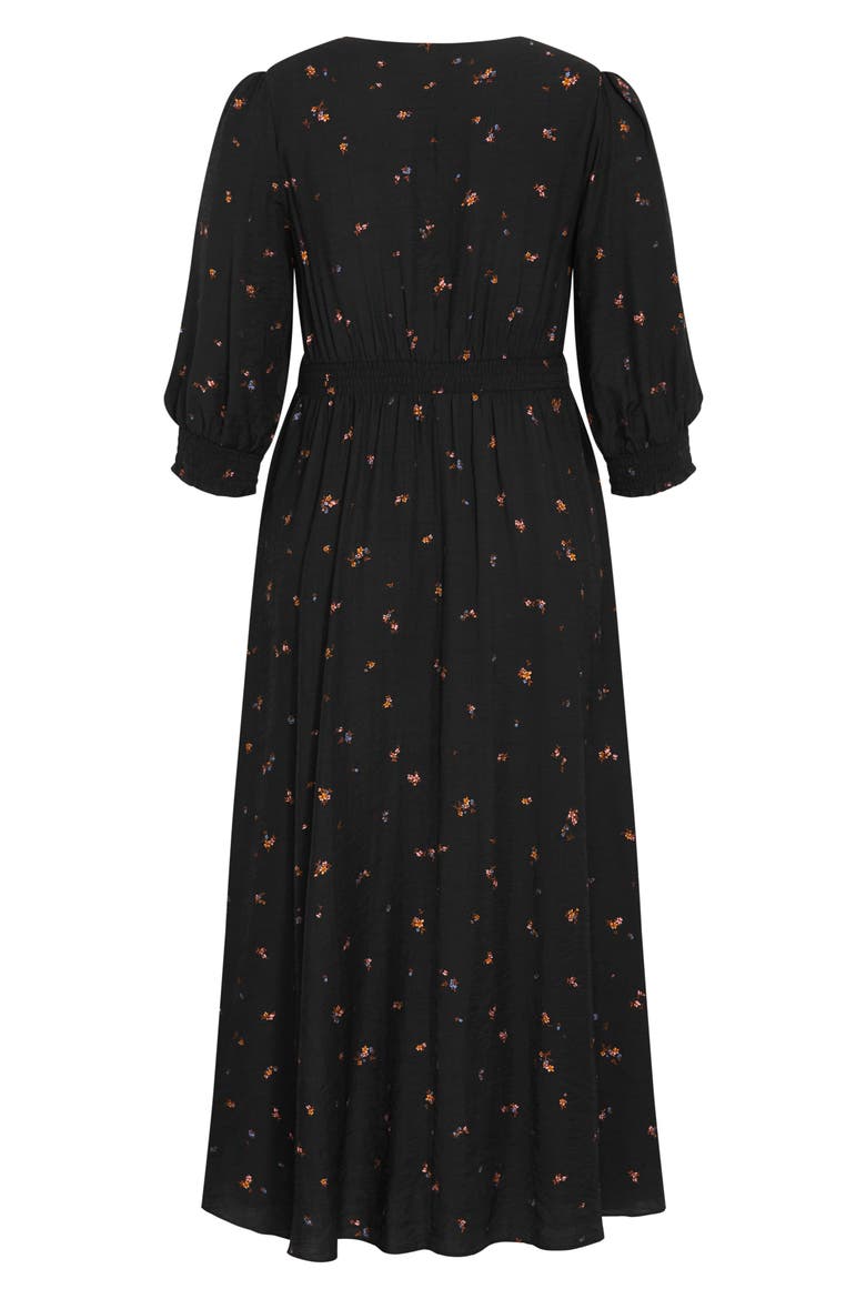 Jolene Floral Maxi Dress, Alternate, color, BABY DITSY