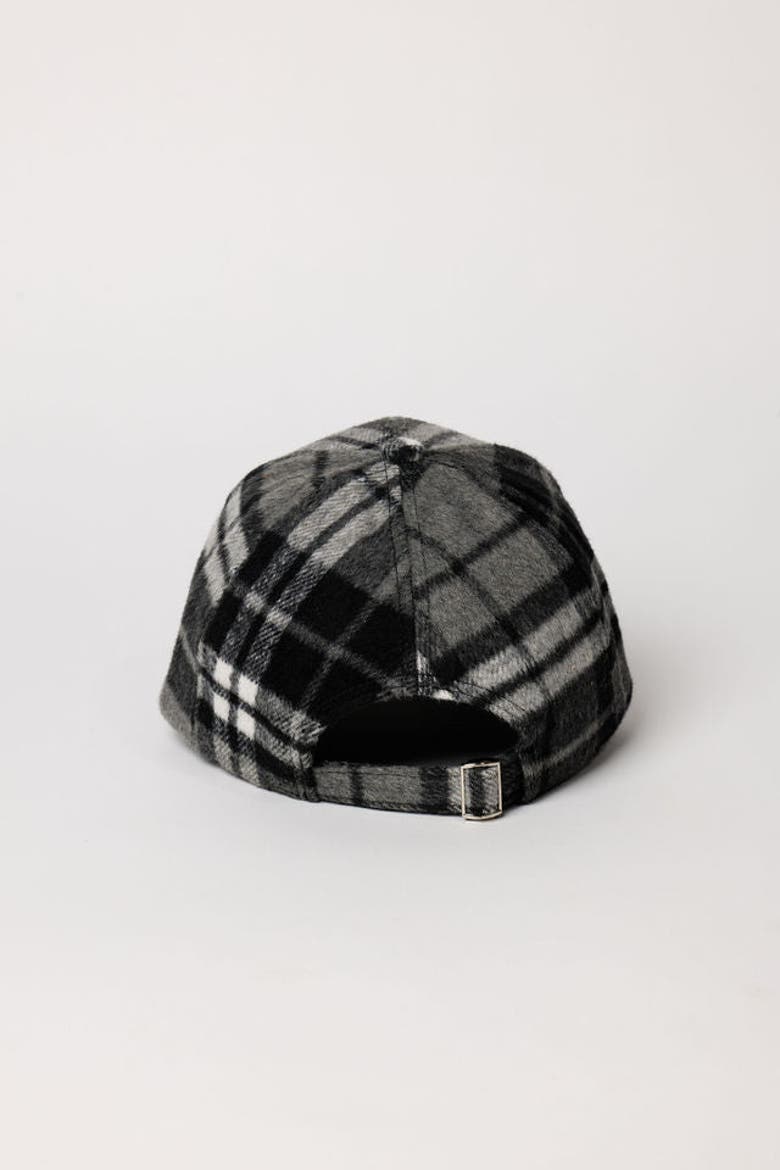 Check Cap, Alternate, color, Black Check