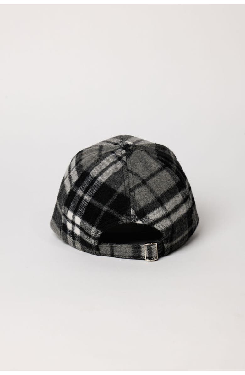Hat Attack Check Cap, Alternate, color, Black Check