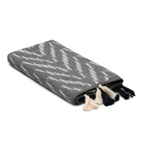Chevron Loom Turkish Cotton Towel & Throw