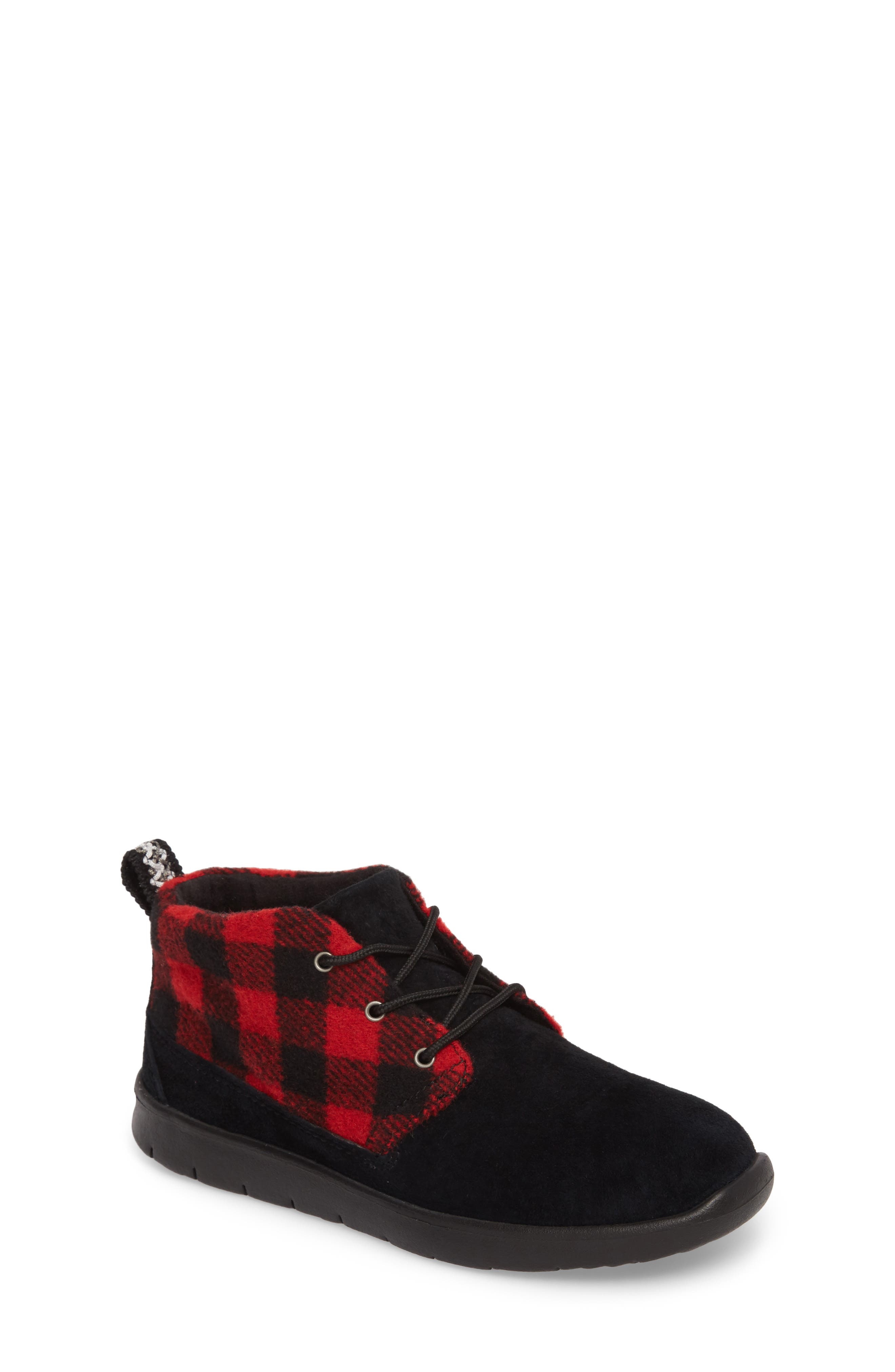 UGG<sup>®</sup> Canoe Plaid Bootie, Main, color, 