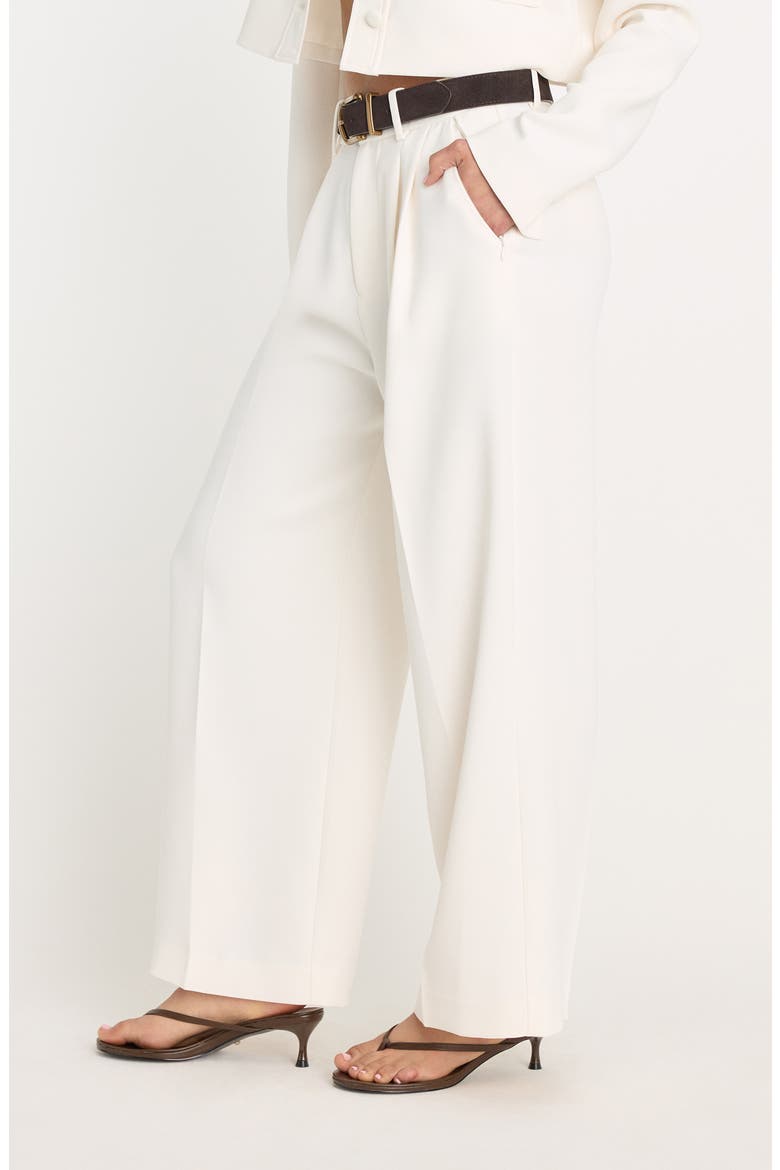 Luxe High Waist Ankle Wide Leg Trousers, Alternate, color, SOFT SHELL