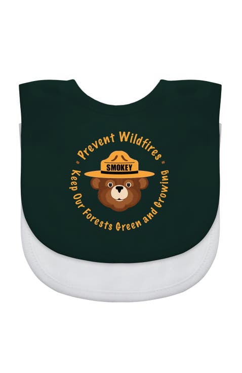 Smokey Bear - Baby Bibs 2-Pack