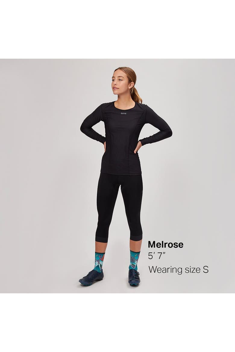 Windstopper Base Layer Thermo Long-Sleeve Shirt - Women's, Alternate, color, Black