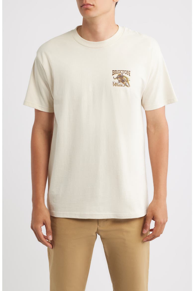 Barquero Cotton Graphic T-Shirt, Main, color, CREAM