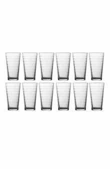 Fortessa Ornamento Horizon Set of 12 Mixing Glasses