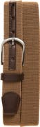 Nordstrom Koa Melange Stretch Woven Leather Belt