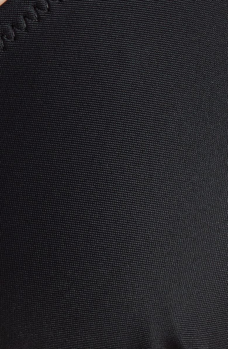 Solid & Striped The Iris Triangle Bikini Top, Alternate, color, Noir