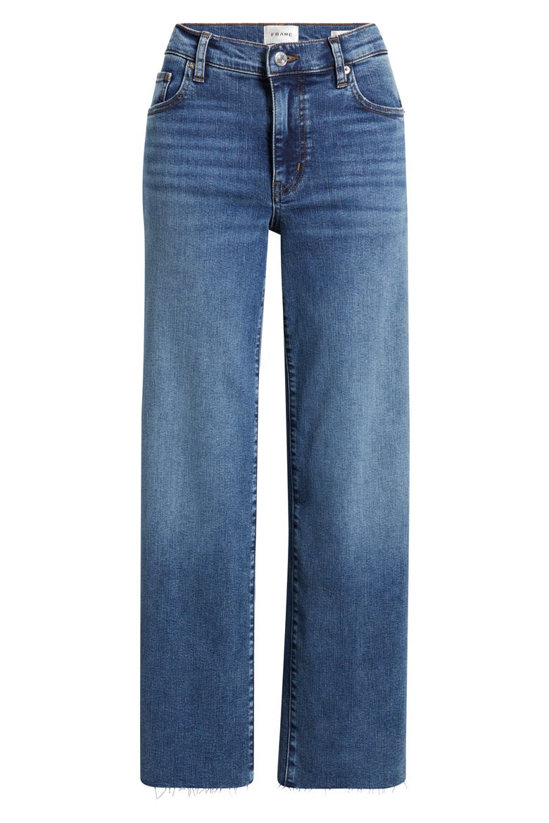 The Mellow Ankle Straight Leg Jeans, Alternate, color, CANALS RAW AFTER