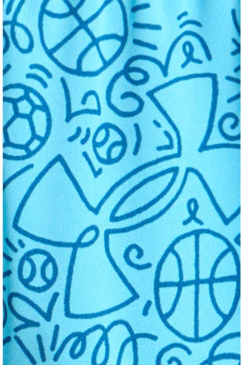 Kids' UA Tech T-Shirt & Shorts Set, Alternate, color, VARSITY BLUE