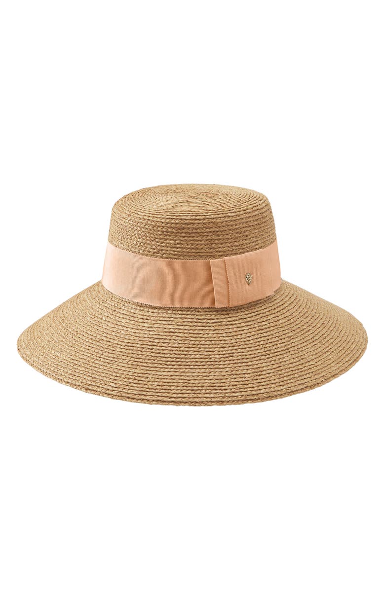 Helen Kaminski Easton Raffia Sun Hat, Main, color, 