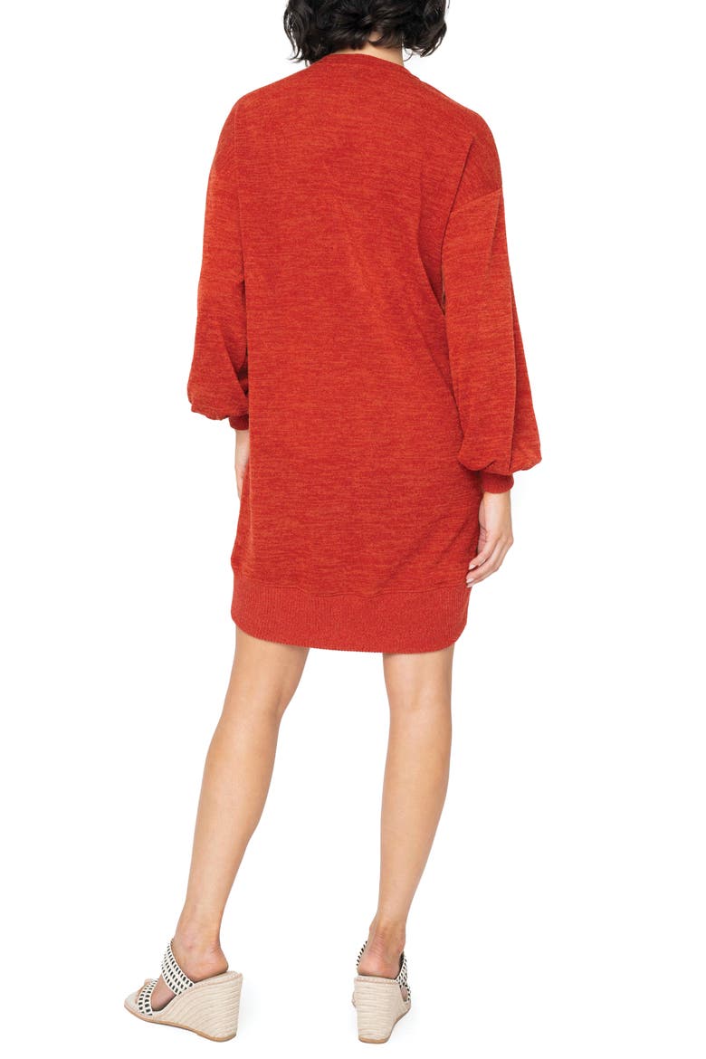 Long Sleeve Sweater Dress, Alternate, color, CARMINE RED