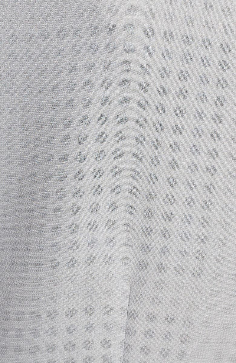 Halogen<sup>®</sup> Sheer Overlay Pleated Peplum Top, Alternate, color, 