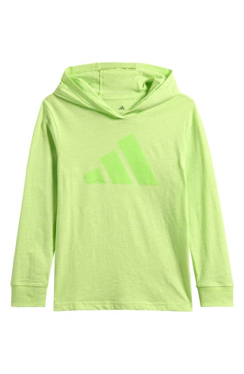 Kid's Hooded Long Sleeve T-Shirt (Big Kid)