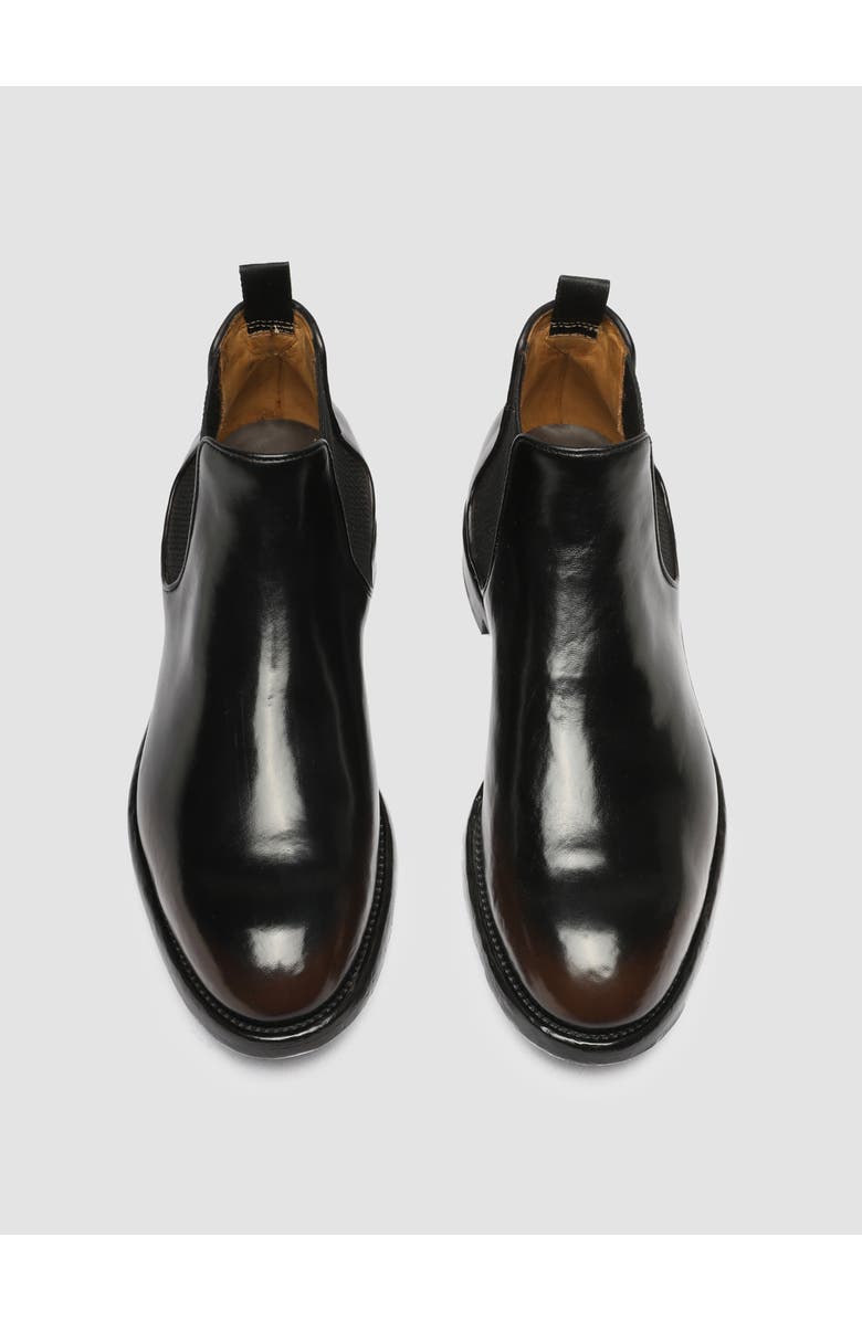 Officine Creative Temple 008 Leather Chelsea Boots, Alternate, color, Brown