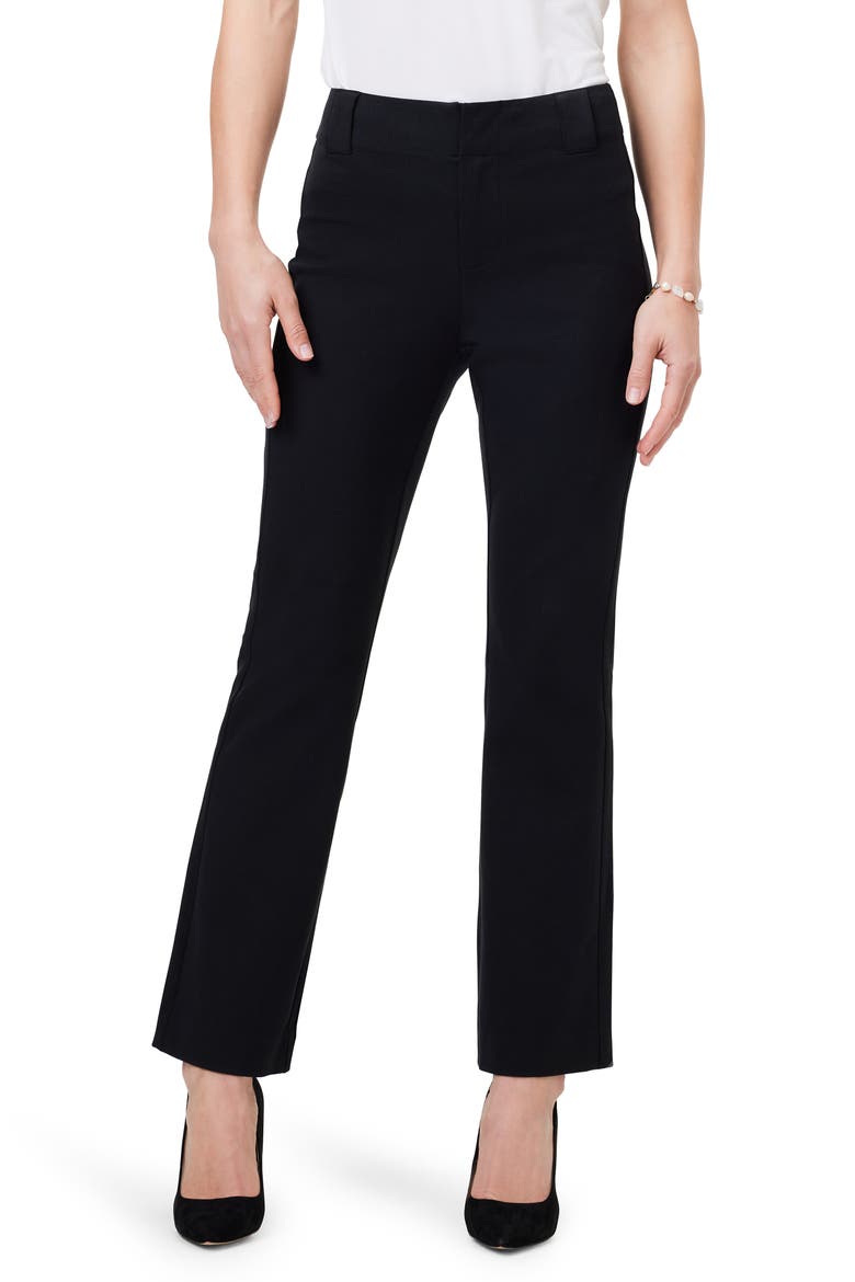 Plaza Demi Bootcut Ankle Pants, Main, color, BLACK ONYX