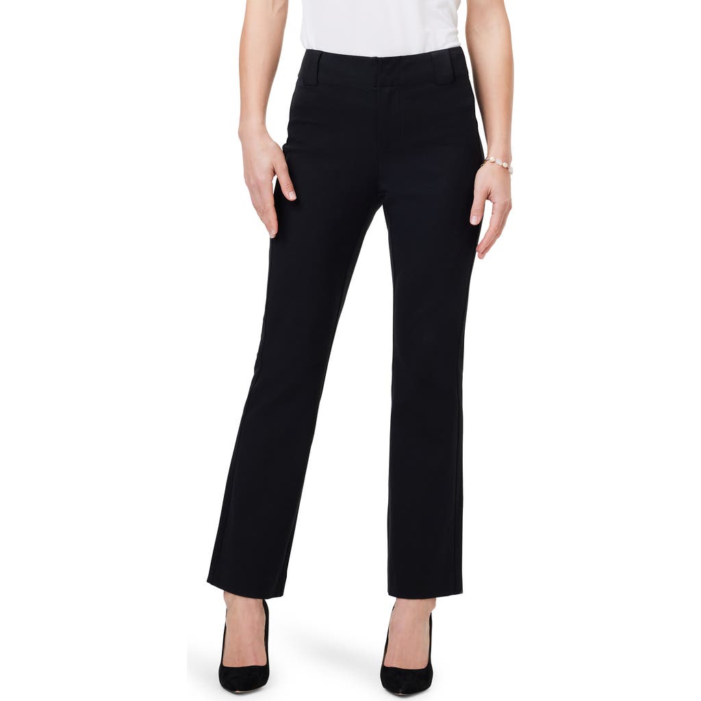 Nic + Zoe Nic+zoe Plaza Demi Stretch Bootcut Pants In Black