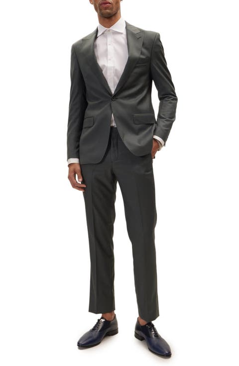 Super 120S Merino Wool Tuxedo