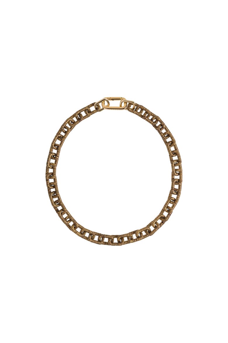 Catena Notte Necklace Antique Gold, Main, color, Antique Gold