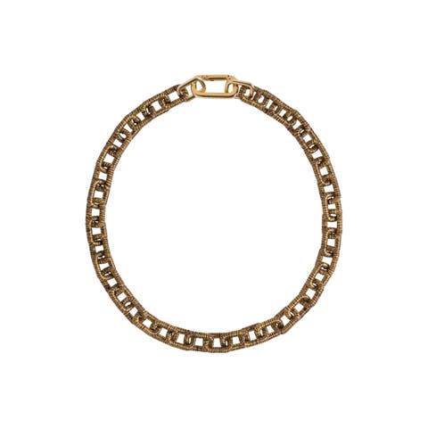 Catena Notte Necklace Antique Gold