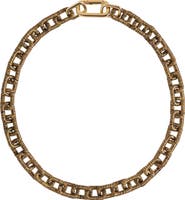 Serena Uziyel Catena Notte Necklace Antique Gold