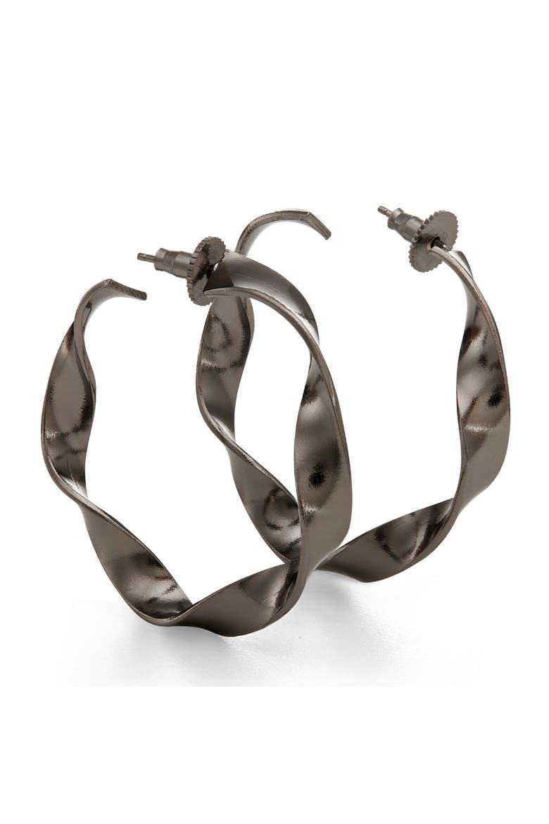 SINNA HOOPS, Main, color, Gunmetal Grey